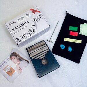 NEW Beginners Kalimba Music Instrument Musicians Gift w/ Instructional Manual